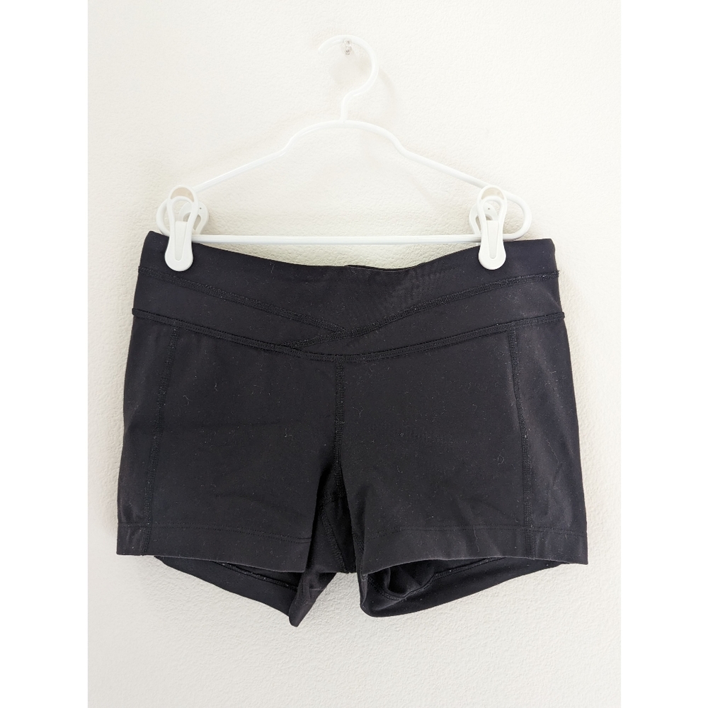 Lucy Women's Athletic Black Spandex Short (S)
